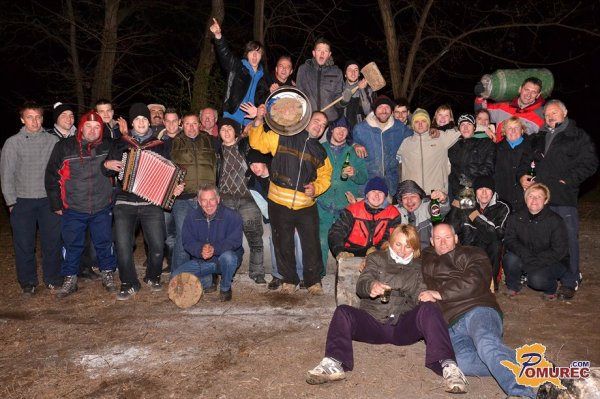 FOTO in VIDEO: Tradicionalno pokanje v Šalincih